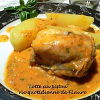 recette Lotte au pistou