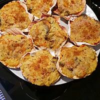 recette Coquilles de fruits de mer