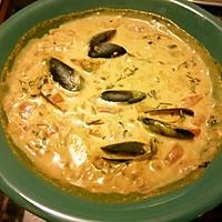 recette bisque de  moules du blog  de samar  mes inspirations culinaires