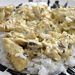 recette Sauté de dinde coco-curry