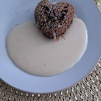 recette Choco-Coco fondant et sa crème anglaise