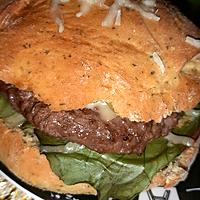 recette Burger Chèvre ( à la compotée d'oignon au miel )