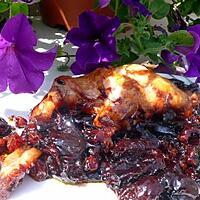 recette lapin aux pruneaux et raisins de corinthe