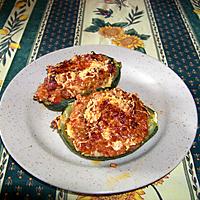 recette Courgettes rondes farcies