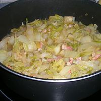 recette Fricassée de chou chinois Pe Tsai