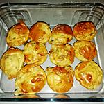 recette Muffins camembert, lardons et noix