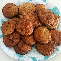 recette Sablés banane aux pépites de chocolat!