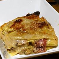 recette Gratin de Lasagnes aux Morilles et Parmesan