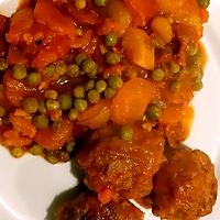 recette Petits Pois à l'Espagnole