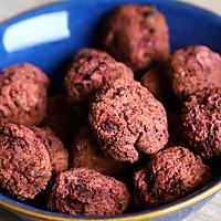 recette Boulettes Haricots/Betteraves rouge