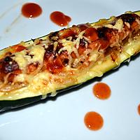 recette Courgette façon " Hot-Dog "