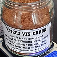 recette Mélange d'épices maison pour le vin chaud