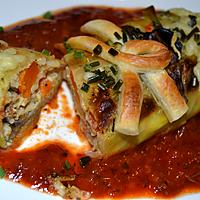 recette Cannelloni de chou et sa Sauce Tomate