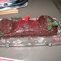 recette Bûche de Noël au chocolat