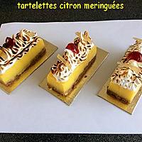 recette tartelettes au citron meringuées