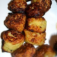 recette Pommes Noisettes (au basilic, origan et Parmesan)