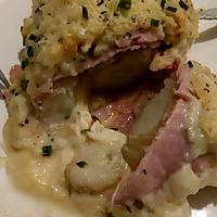 recette Gratinée d'Endives au Jambon ( Cœur Coulant mozzarella et béchamel au Parmesan )