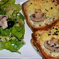 recette CrOques Forestier gOurmand