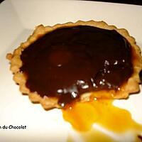 recette Tarte chocolat - caramel beurre salé