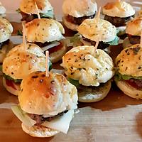 recette " Mini burger " classique