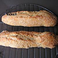 recette Baguettes magiques aux graines de sésame