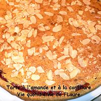 recette Tarte à l'amande et à la confiture