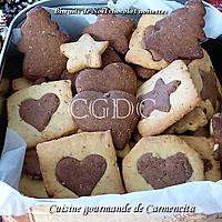 recette Biscuits de Noël chocolat noisettes et cannelle