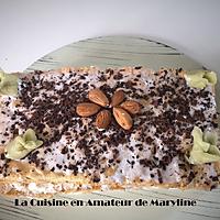 recette Bûche à la crème mascarpone