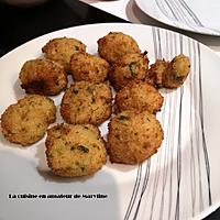 recette Croquettes de semoule