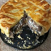 recette Ma tourte de canard, pommes de terre, champignons