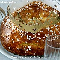 recette Couronne des rois au sucre