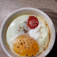 recette Œuf cocotte de saumon