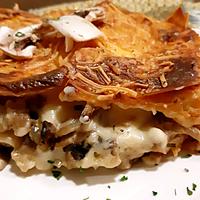 recette Lasagnes aux Champignons De Paris et Parmesan