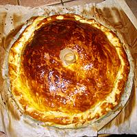 recette Tourte au poulet/curry