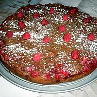 recette Fondant chocolat framboise