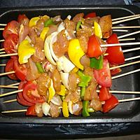 recette brochettes de poulet cajun