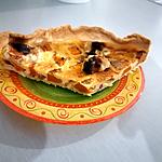 recette Tarte butternut, lardons et chèvre avec un soupçon de miel