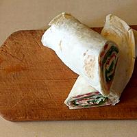 recette wrap au saumon fumé