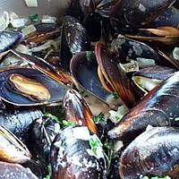 recette Moules à la normande