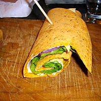 recette wrap façon Caesar