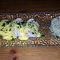 recette boudin de poisson sauce hollandaise