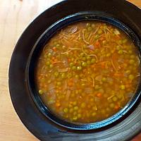 recette Bouillon aux lettres