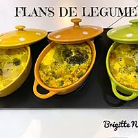 recette Flans  aux légumes