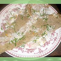 recette Galette de sarassin aux coques