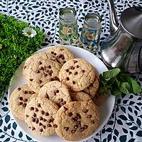 recette COOKIES AUX PEPITES DE CHOCOLAT