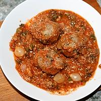 recette Boulettes de Bœuf à la sauce piquante