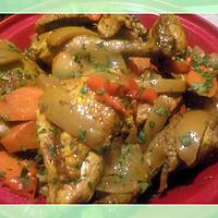 recette Tajine de pintade aux citrons confits