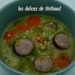 recette soupe de pois cassés et orge perlé
