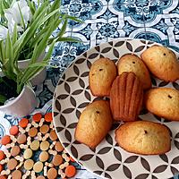 recette Madeleine coeur chocolat