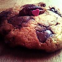 recette Cookies aux noix de pécan et pépites de chocolat au lait